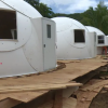 The state’s first igloo dome shelters open to help Hawaii’s homeless