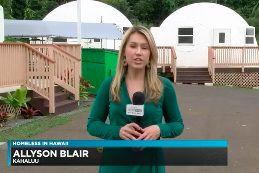 After years of planning and prep, church opens igloo-shaped shelters to the homeless