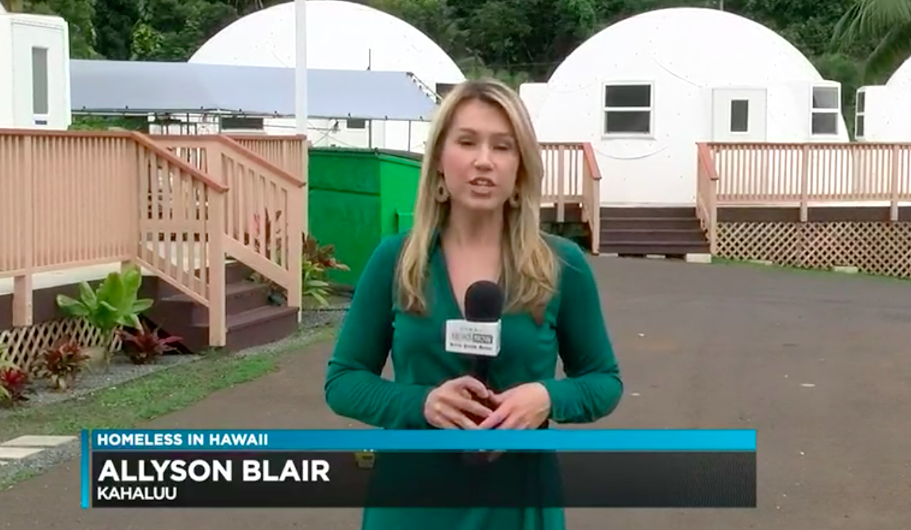 After years of planning and prep, church opens igloo-shaped shelters to the homeless