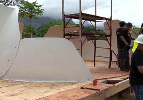 After years of debate, construction has begun on igloo-shaped shelters for homeless