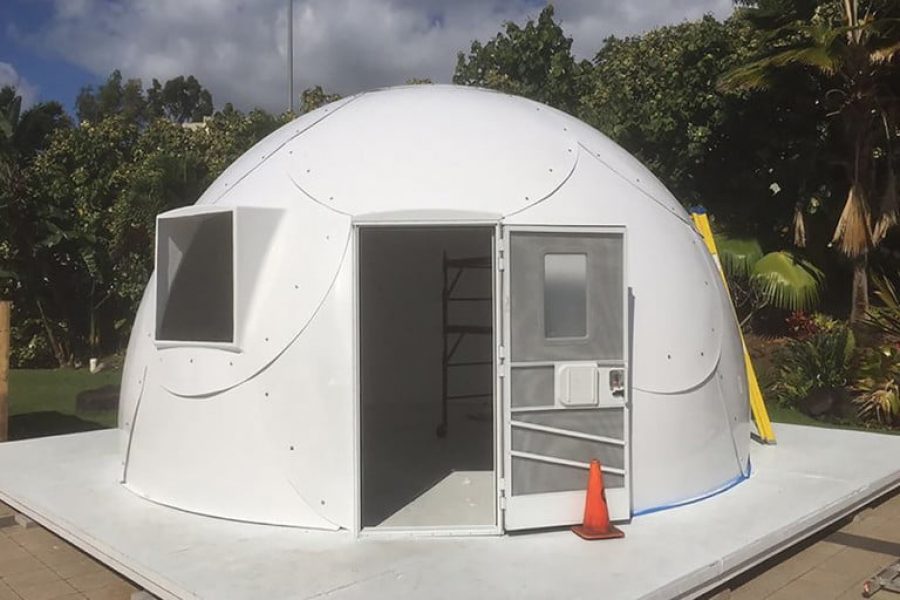 Hawaiian church uses fiberglass ‘igloos’ to help shelter the homeless